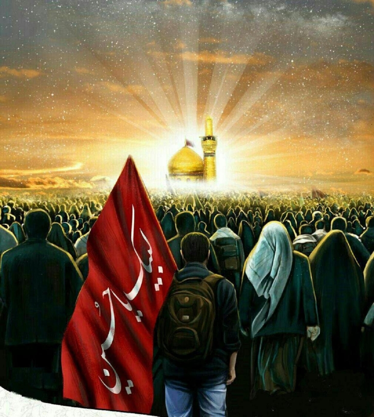 اکران فیلم سینمایی در مسیر پیاده روی اربعین